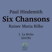 Paul Hindemith Six Chansons 1 La Biche Rilke Sample