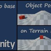 How To Base Object Position On Terrain Height In Unity