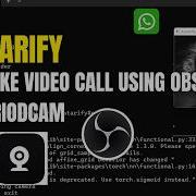 HOW TO MAKE USE OBS DRIODCAM AVATARIFY FOR VIDEO CALL