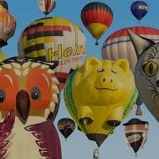 Hot Air Balloon Mass Ascent Balloon Festival Barnstorf 2019