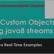 Java 8 Tutorial How To Sort Custom Objects Using Java8 Streams With Example