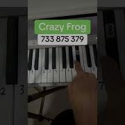 Crazy Frog Axel F EASY Piano Tutorial Piano Tutorial Crazyfrog Axel Trythis Easy Shorts