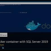 Docker SQL Server 2019 Container