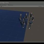 Crowd Simulation With MCS Characters And RVO2
