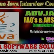 Java Interview Companion Adv Java What Is The Inter Servlet Communication