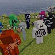 10 AIs Play Minecraft