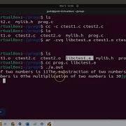 Creating Static And Shared Libraries