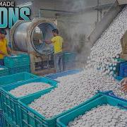 Incredible Factory Process Of Making Buttons On A Massive Scale