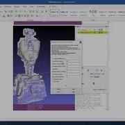 Converting 3D Point Cloud To 3D Mesh Using Mesh Lab