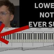 Singing The Lowest Bass Notes EVER Deepest Voice Test C5 A0