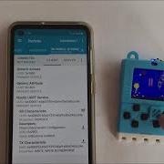 Kittenbot SDWirelss Bluetooth Demo 1 Meowbit And Android Phone Sending Light Level And More