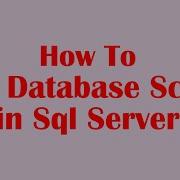 How To Run Database Script In Sql Server