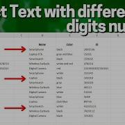 Left Mid Right Len Find Functions With Different Digits In Each Item