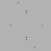 4 Bodies Interacting Gravity Simulation