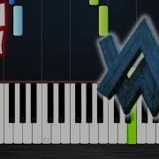 Alan Walker Darkside SLOW EASY Piano Tutorial By PlutaX