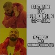 Get Factorial Of A Number Using SQL SQL Interview Question