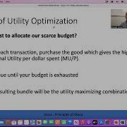 Consumer S Optimization Problem