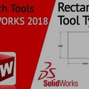 Rectangle Tool Types 06 SolidWorks Tutorial In Hindi Easy2designcenter