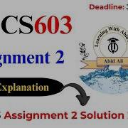 Решение задания 2 по CS603 2026 CS603 задание 2 2026 CS603 задание 2