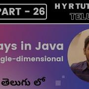 P26 Arrays Single Dimensional In Java Core Java Java Programming