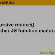 A Recursive Reduce And Other JS Function Explorations