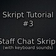 Skript StaffChat Skript Link In Description Speed Coding