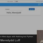 Coding Tech Python Anvil Full Stack Web Apps With Nothing But Python BV1Jz4y1Z7jD