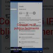 Conocer La Ip Publica De Mi Conexión A Internet En Windows 10 Shorts