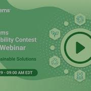 Interoperability Contest Kick Off Webinar Building Sustainable Solutions