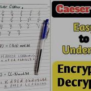 Caesar Cipher Encryption And Decryption In Hindi Information Security