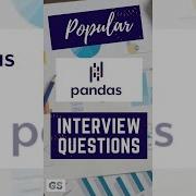 Popular Pandas Interview Questions Pandas Numpy Dataanalytics Datascience Powerbi Analytics