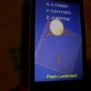 Testing Accelerometer Of Nokia Lumia 520 With Unity3D 4 2
