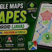 ANDROID GOOGLE MAP SHAPES CIRCLE POLYGON POLYLINE TUTORIAL IN JAVA