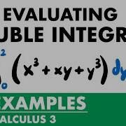 Evaluating Double Integrals Examples Calculus 3 JK Math