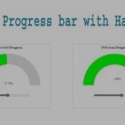 Custom Half Circle Progress Bar In CSS And JavaScript