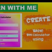 Learn To Create BMI Calculator Using HTML CSS JS Responsive For Beginners