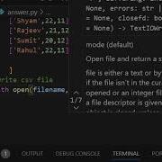 How To Create Csv File In Python COMPUTEREXCELSOLUTION Pythonprogramming
