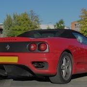 Ferrari 360 Spider F1 Start Up Sound Acceleration