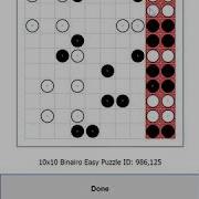 Binairo Tutorial 3 User Interface