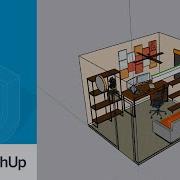 Modeling A Home Office With Live Components Live In SketchUp