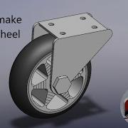 How To Make Caster Wheel In Solidworks Solidwork Tutorial For Beginners
