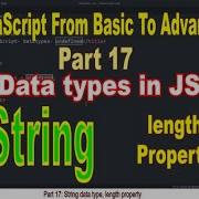 Length Property String Data Type In JavaScript Part 17 JavaScript SmartCode