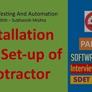 03 Installation And Setup Of Protractor