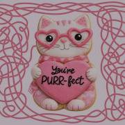5 Minute Timer Bomb VALENTINES CAT COOKIE