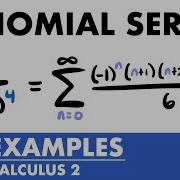 Binomial Series Examples Calculus 2 JK Math