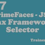 PrimeFaces Учебное пособие по JSF Селектор в PrimeFaces с использованием IDE Netbeans Час