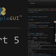 Intro To PySimpleGUI Part 5 Form Validation