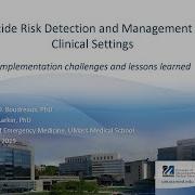 Suicide Risk Detection And Management In Clinical Settings Webinar