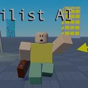 Advanced Civilian AI Roblox Showcase