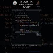 Day 14 Easy Sum Of Digits Series In Java 15 Days Of Code